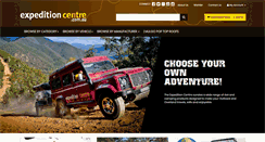 Desktop Screenshot of expeditioncentre.com.au
